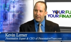 Kevin Lerner speaking about PowerPoint on Your Future, Your Finances
