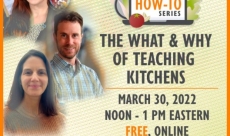 Presenting on K-12 Teaching Kitchens