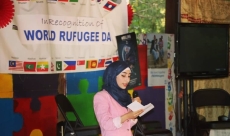 My speech in the refugee congress event