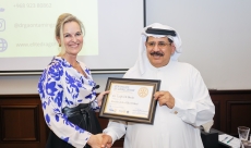 Guest speaker Rotary Club Bur Dubai 