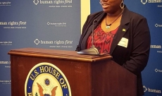 Speaking at an IDAHOT event on Capitol Hill, DC