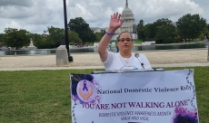 National Domestic Violence Rally and Vigil at the Washington Capitol in DC