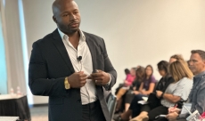 Jevon Wooden Speaking At The Women In Construction Conference
