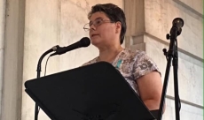 Keynot speaker at Survivors Vigil